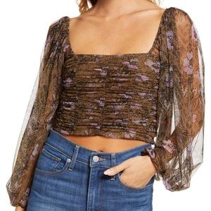 Free People Lilia crop top